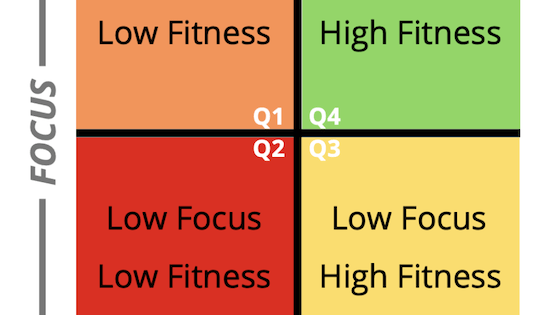 Fitness vs Focus Matrix